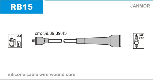 JANMOR Zündleitungssatz