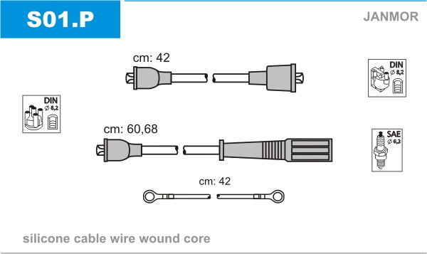 JANMOR Zündleitungssatz