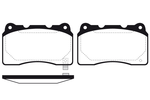 RAICAM Bremsbelagsatz, Scheibenbremse
