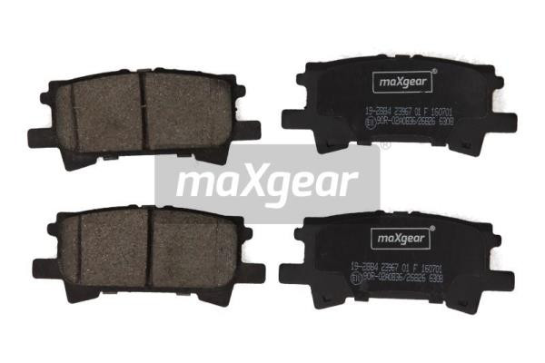 MAXGEAR Bremsbelagsatz, Scheibenbremse