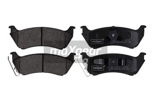 MAXGEAR Bremsbelagsatz, Scheibenbremse