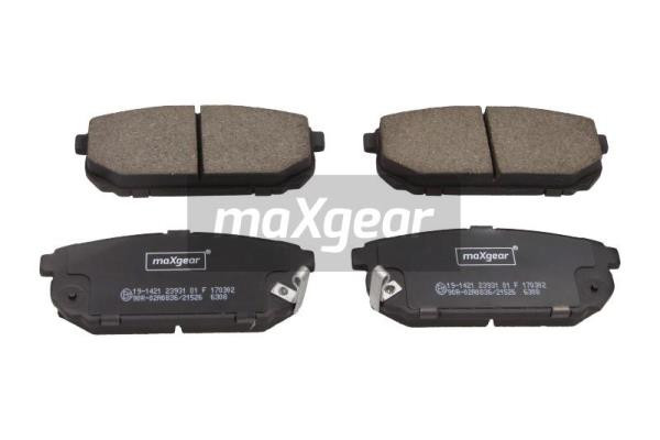 MAXGEAR Bremsbelagsatz, Scheibenbremse