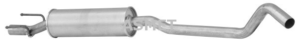 ASMET Mittelschalldämpfer