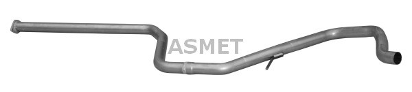 ASMET Abgasrohr