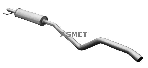 ASMET Mittelschalldämpfer