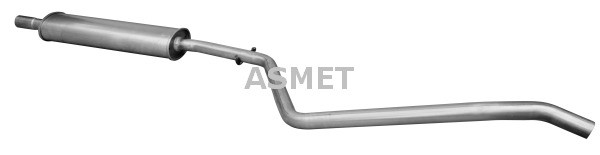 ASMET Mittelschalldämpfer
