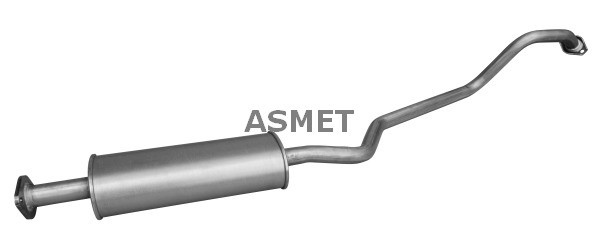 ASMET Mittelschalldämpfer