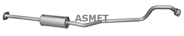 ASMET Mittelschalldämpfer