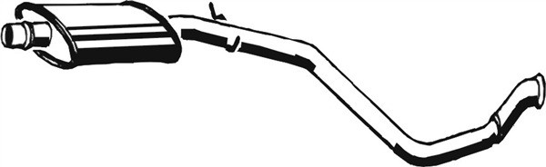 ASMET Mittelschalldämpfer