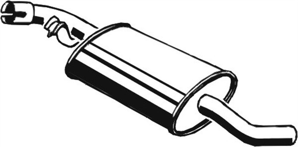 ASMET Mittelschalldämpfer