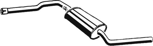 ASMET Mittelschalldämpfer