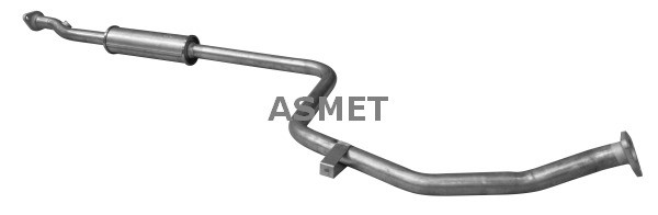 ASMET Mittelschalldämpfer
