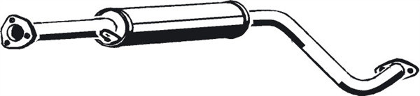 ASMET Mittelschalldämpfer