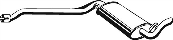 ASMET Mittelschalldämpfer