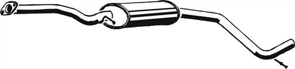 ASMET Mittelschalldämpfer