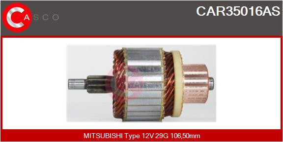 CASCO Anker, Starter