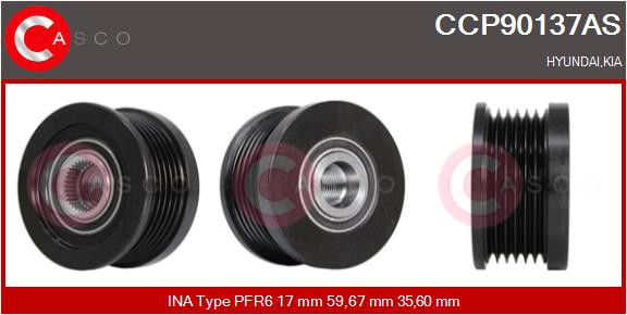 CASCO Riemenscheibe, Generator