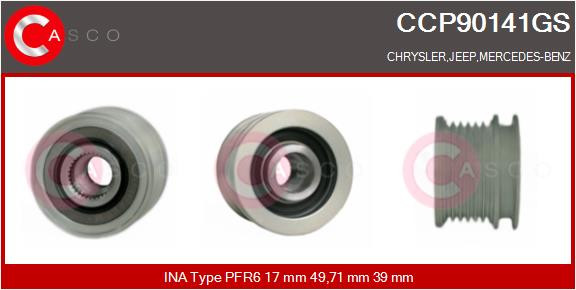 CASCO Riemenscheibe, Generator