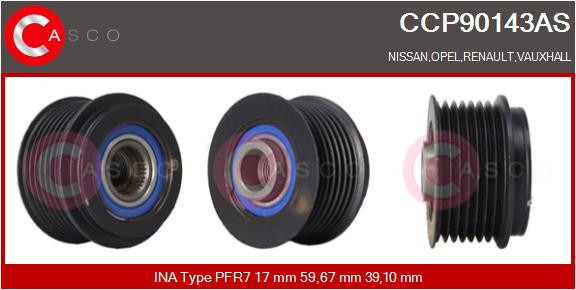 CASCO Riemenscheibe, Generator