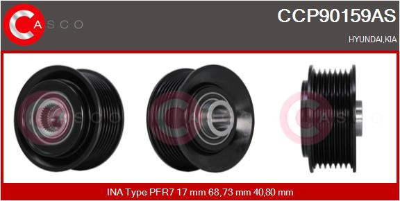 CASCO Riemenscheibe, Generator