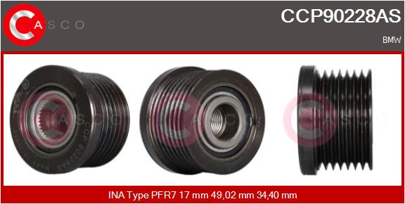 CASCO Riemenscheibe, Generator