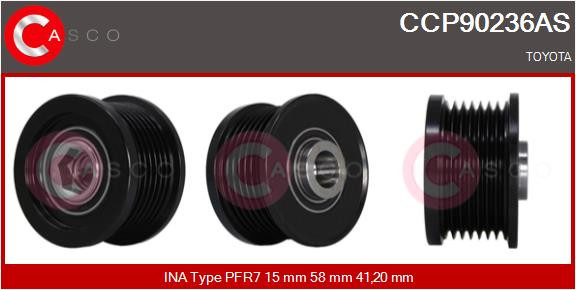 CASCO Riemenscheibe, Generator