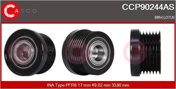 CASCO Riemenscheibe, Generator