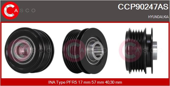 CASCO Riemenscheibe, Generator