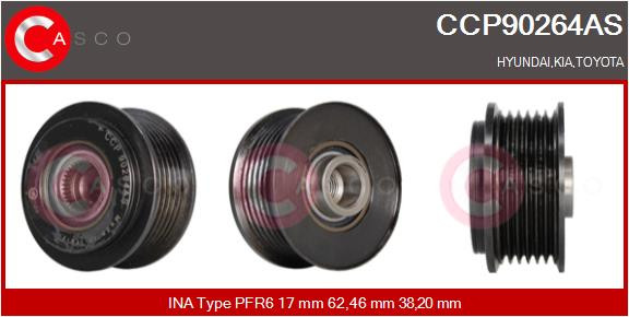 CASCO Riemenscheibe, Generator