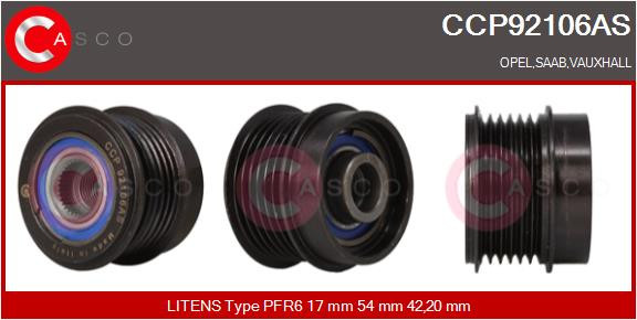 CASCO Riemenscheibe, Generator