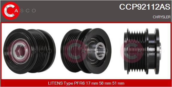 CASCO Riemenscheibe, Generator