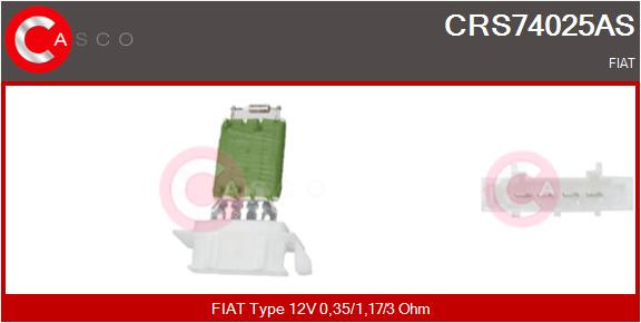 CASCO Widerstand, Innenraumgebläse