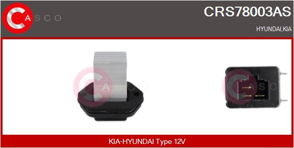 CASCO Widerstand, Innenraumgebläse