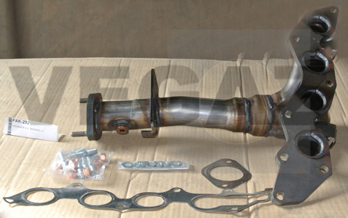 VEGAZ Krümmer, Abgasanlage