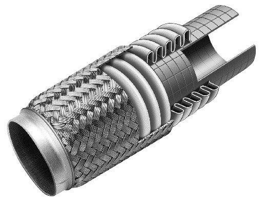 VEGAZ Flexrohr, Abgasanlage