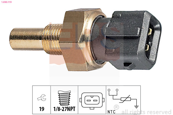 EPS Sensor, Kühlmitteltemperatur