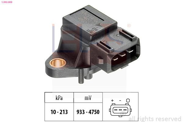 EPS Luftdrucksensor, Höhenanpassung