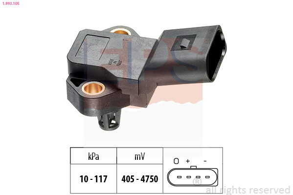 EPS Luftdrucksensor, Höhenanpassung
