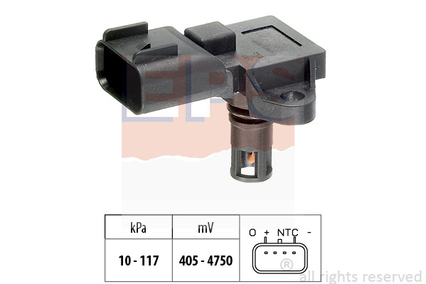 EPS Luftdrucksensor, Höhenanpassung EPS Luftdrucksensor, Höhenanpassung