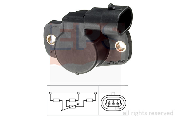 EPS Sensor, Drosselklappenstellung
