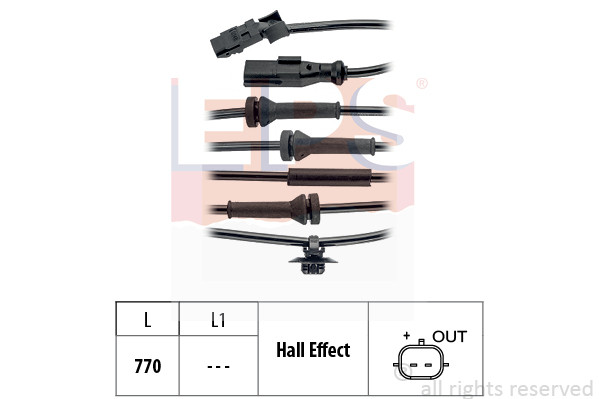 EPS Sensor, Raddrehzahl