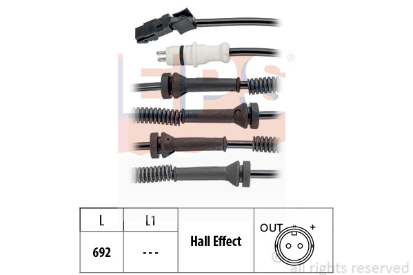 EPS Sensor, Raddrehzahl