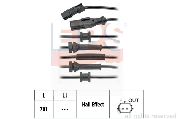 EPS Sensor, Raddrehzahl
