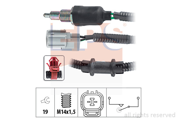 EPS Schalter, Rückfahrleuchte
