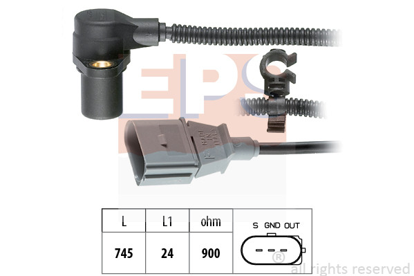 EPS Impulsgeber, Kurbelwelle