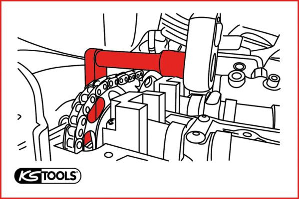 KS TOOLS Zange, Schutzkappe (Radschraube-/mutter)