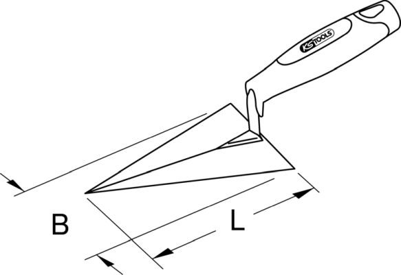 KS TOOLS Halter, Lochplattenwand