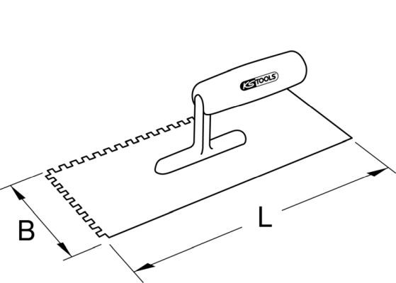 KS TOOLS Halter, Lochplattenwand