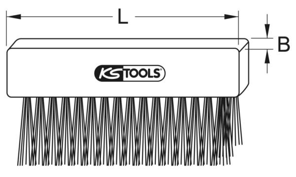 KS TOOLS Halter, Lochplattenwand