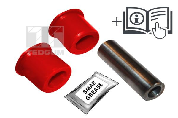 TEDGUM Lagerung, Blattfeder